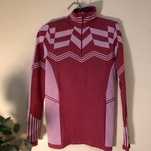 Athleta Half zip workout top